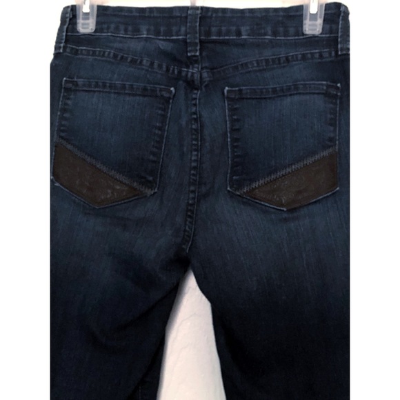 NYDJ Blue Jeans with Flat Button Zipper Front Closure - Picture 4 of 8